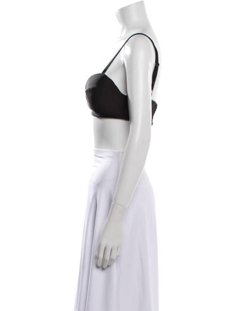 Favorite Daughter V-Neck Sleeveless Crop Top