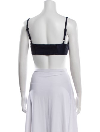 Favorite Daughter Square Neckline Sleeveless Crop Top