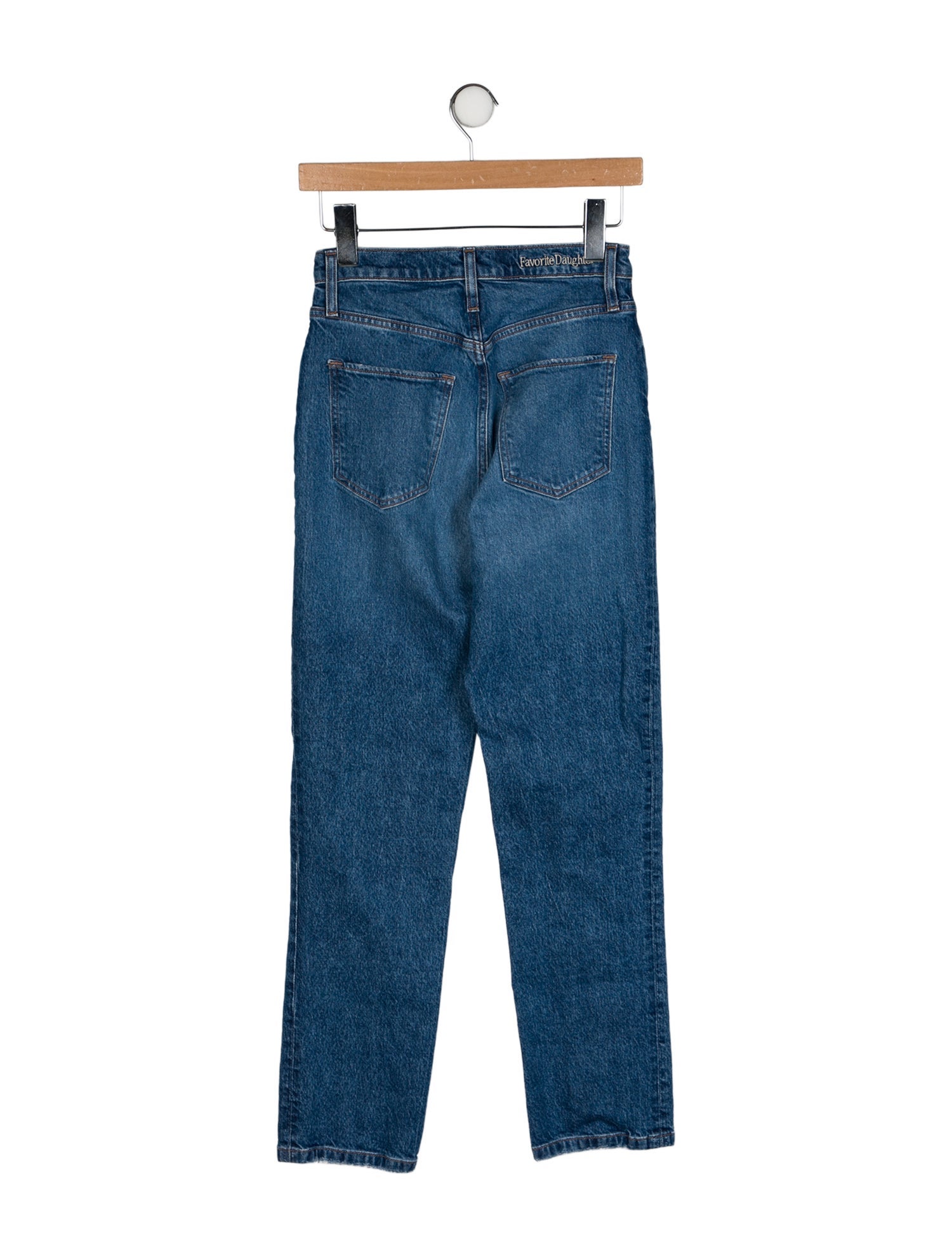 Favorite Daughter Mid-Rise Straight Leg Jeans