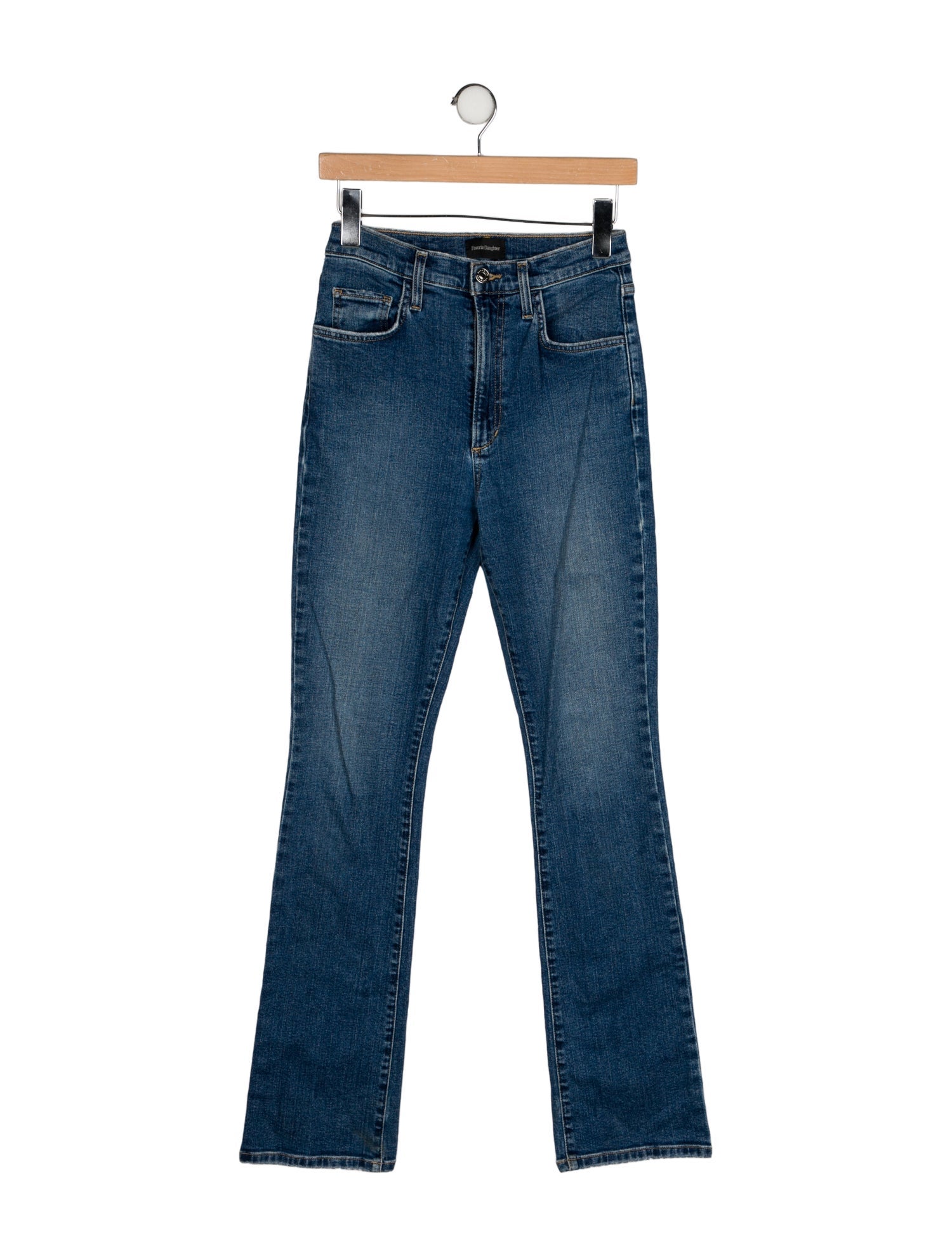 Favorite Daughter High-Rise Straight Leg Jeans