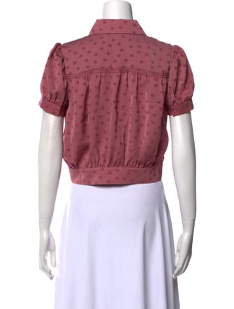 Favorite Daughter Short Sleeve Crop Top