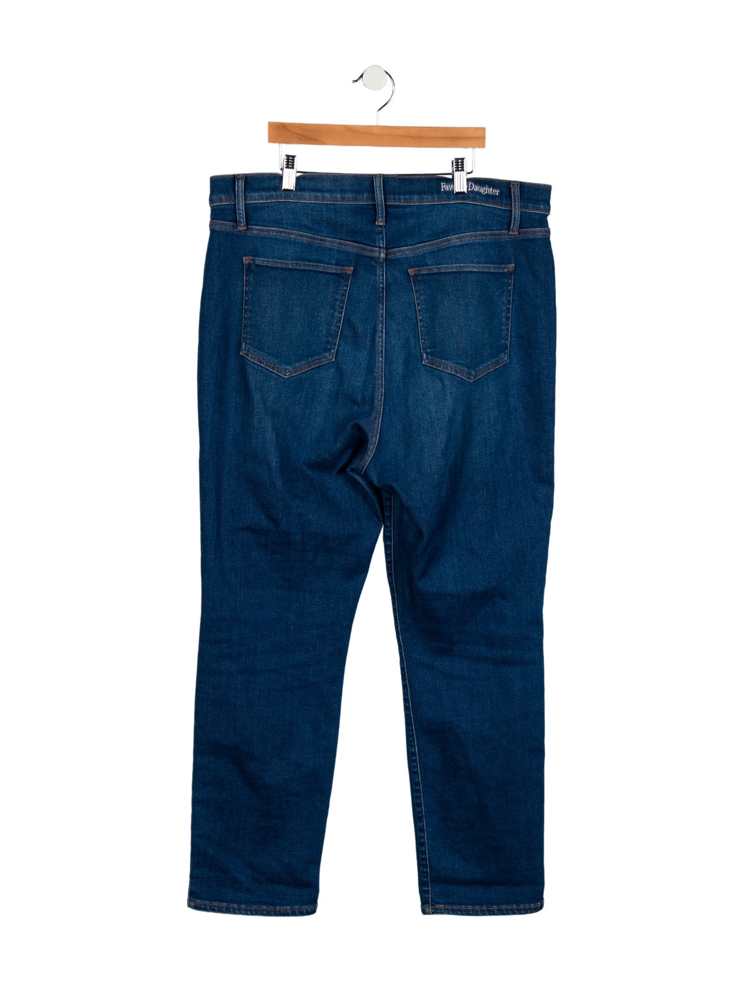 Favorite Daughter High-Rise Straight Leg Jeans