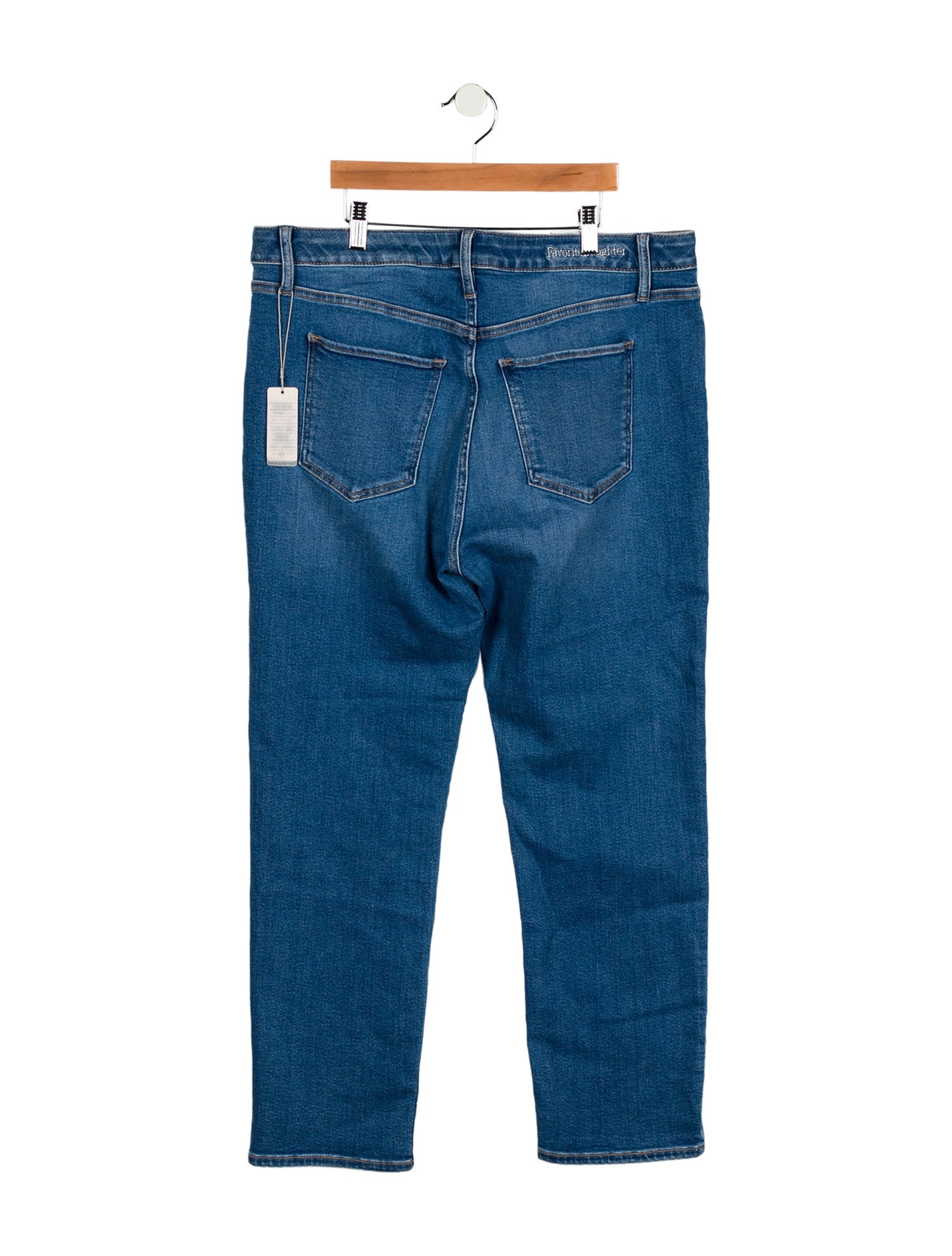 Favorite Daughter High-Rise Straight Leg Jeans w/ Tags