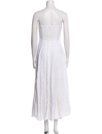 Favorite Daughter Strapless Midi Length Dress