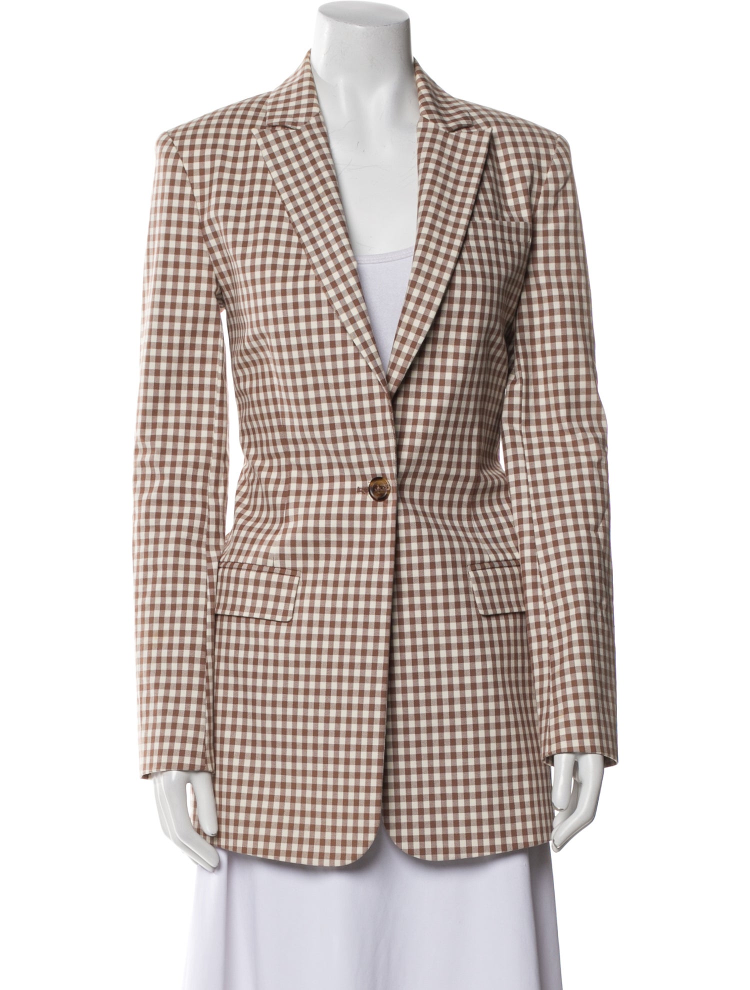 Favorite Daughter Plaid Print Blazer