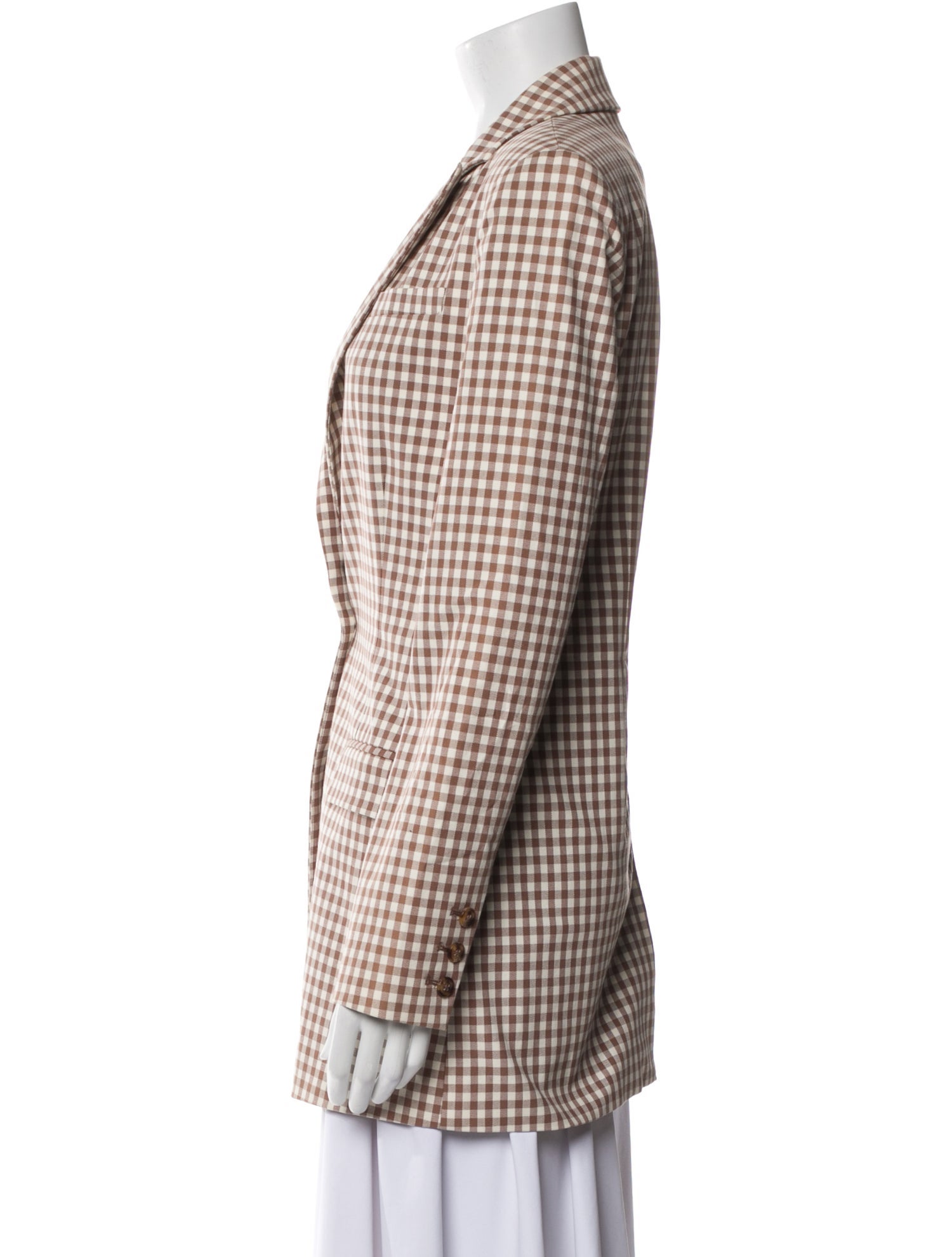 Favorite Daughter Plaid Print Blazer