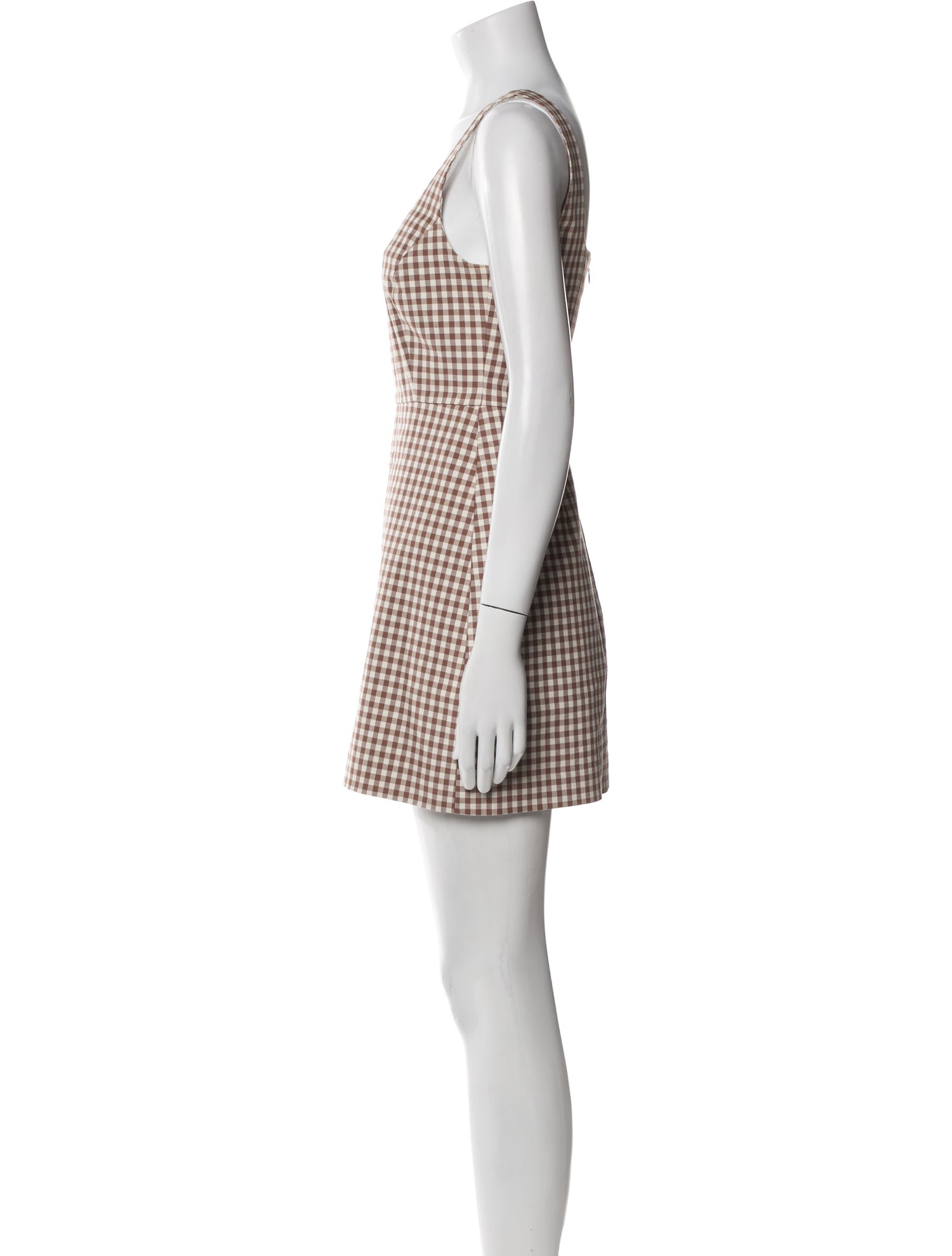 Favorite Daughter Plaid Print Mini Dress