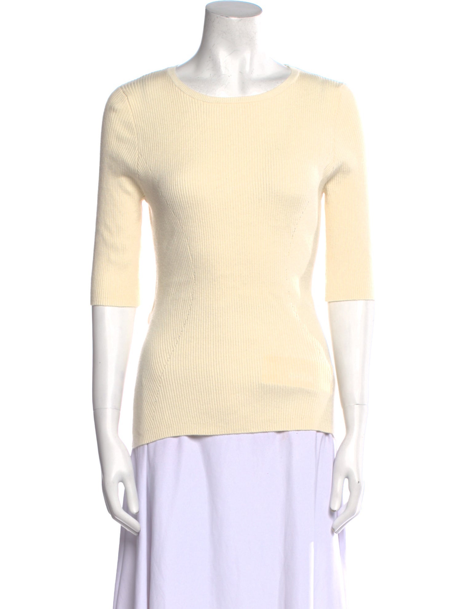 Favorite Daughter Bateau Neckline Three-Quarter Sleeve Top w/ Tags