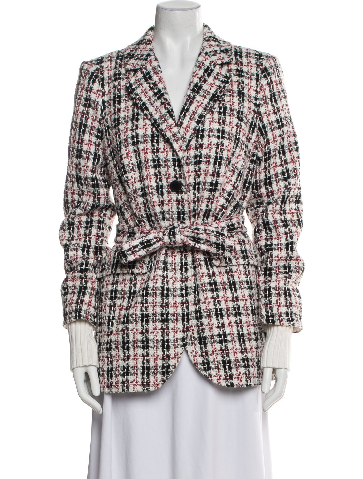 Favorite Daughter Tweed Pattern Blazer