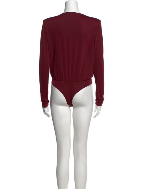 Favorite Daughter Nylon V-Neck Bodysuit