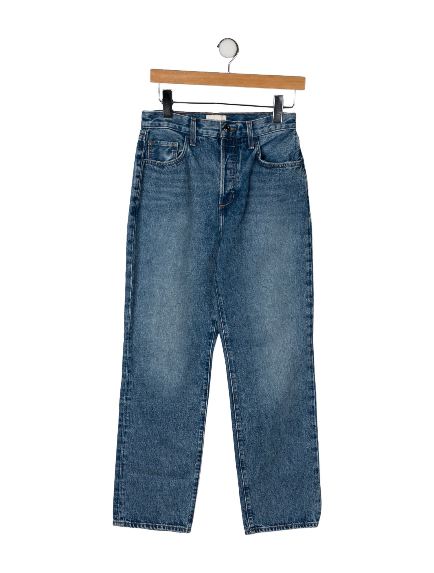 Favorite Daughter High-Rise Straight Leg Jeans