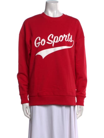 Favorite Daughter Graphic Print Crew Neck Sweatshirt