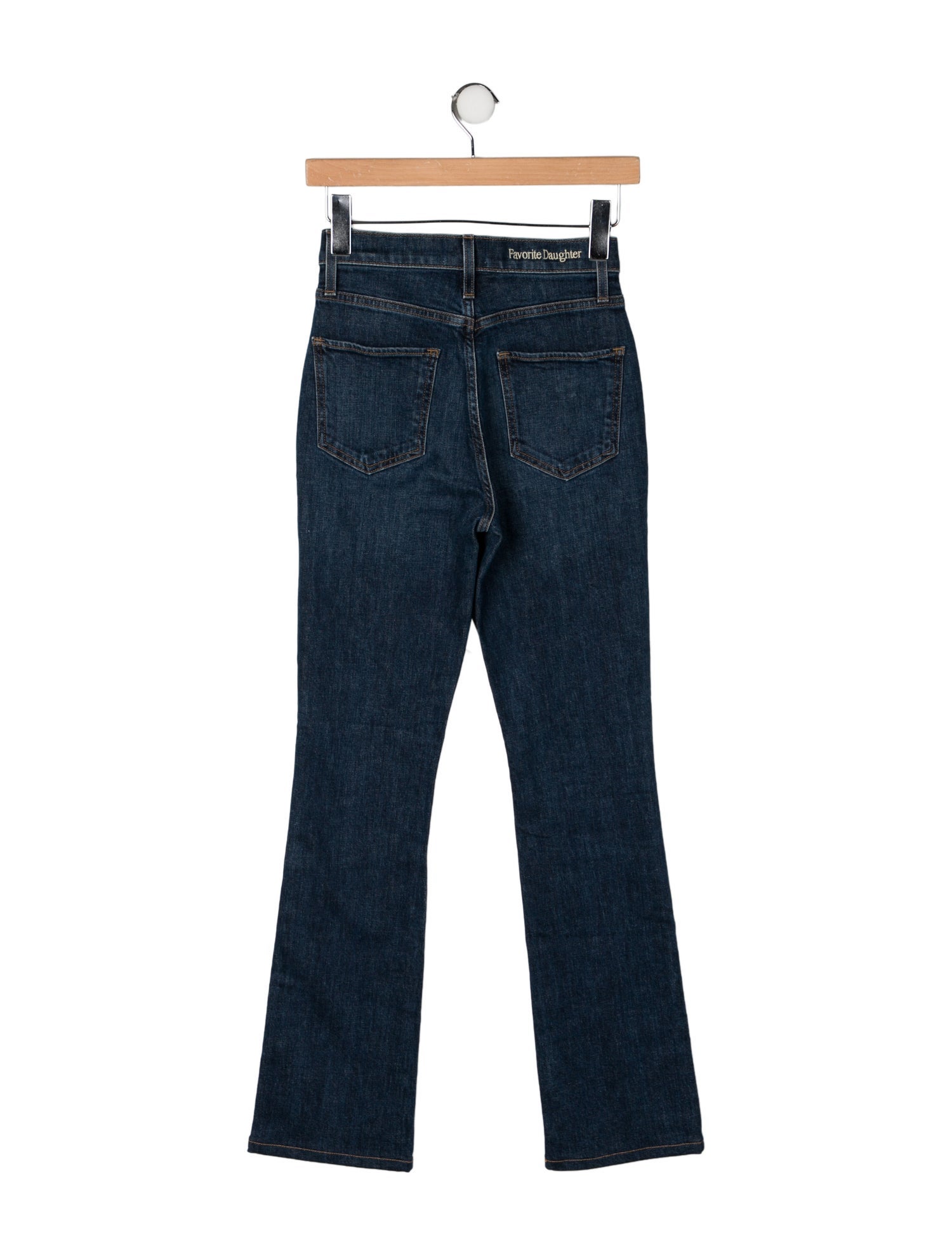 Favorite Daughter High-Rise Straight Leg Jeans