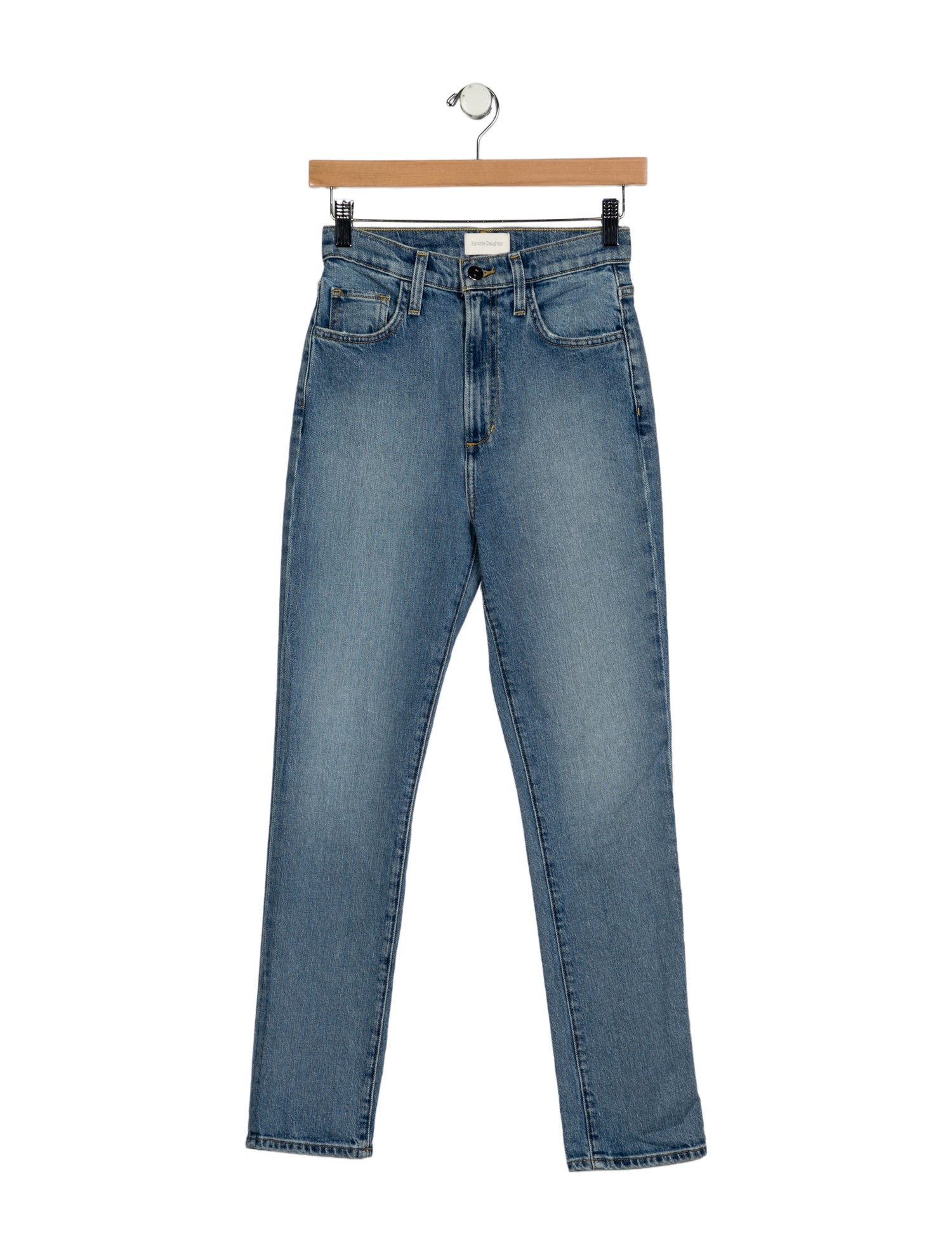 Favorite Daughter High-Rise Straight Leg Jeans w/ Tags