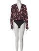 Favorite Daughter Floral Print V-Neck Bodysuit