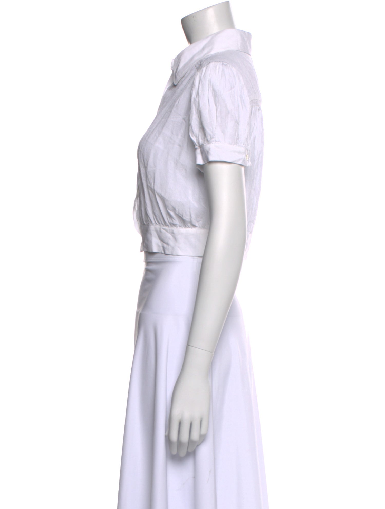 Favorite Daughter Striped Short Sleeve Crop Top