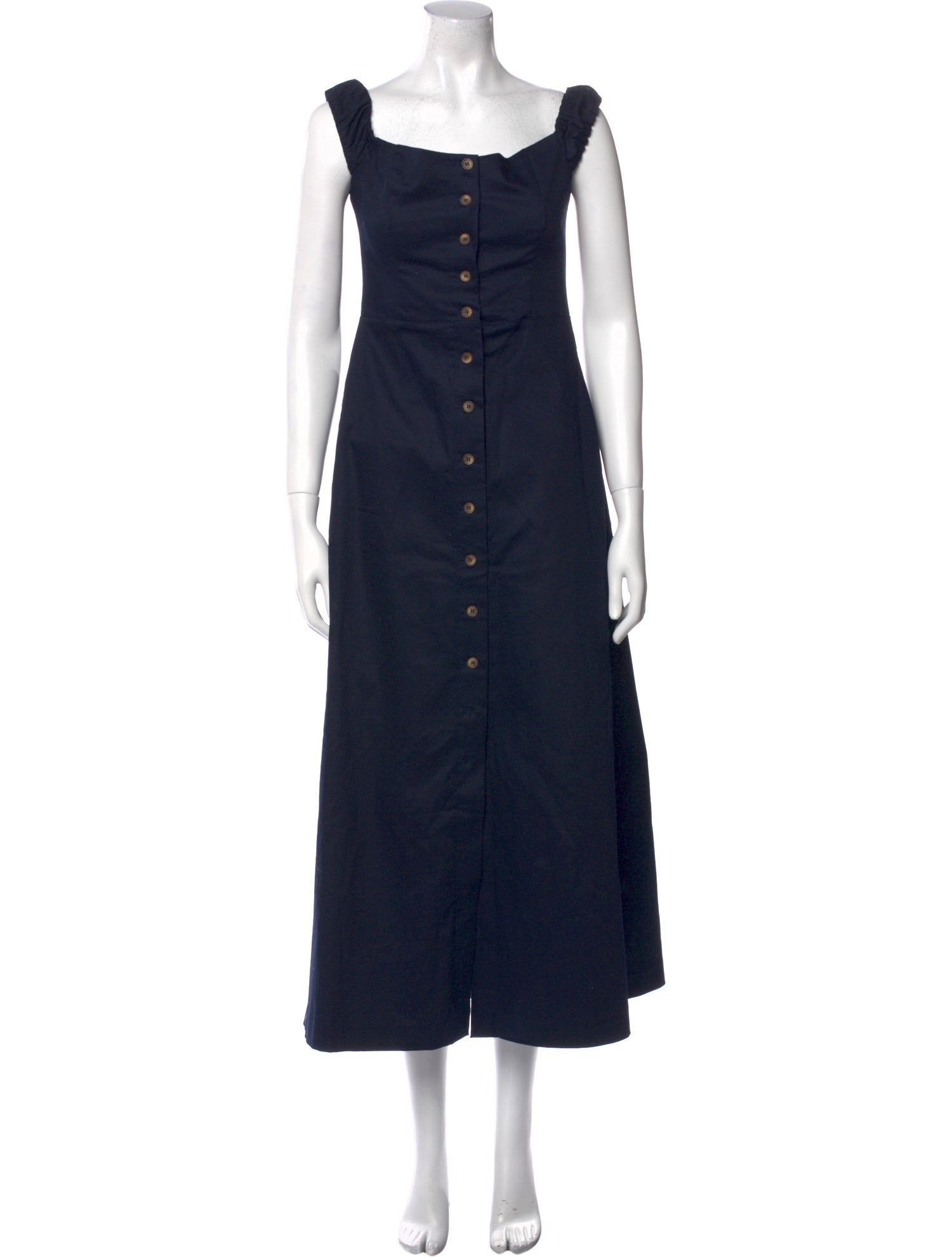 Favorite Daughter Square Neckline Long Dress