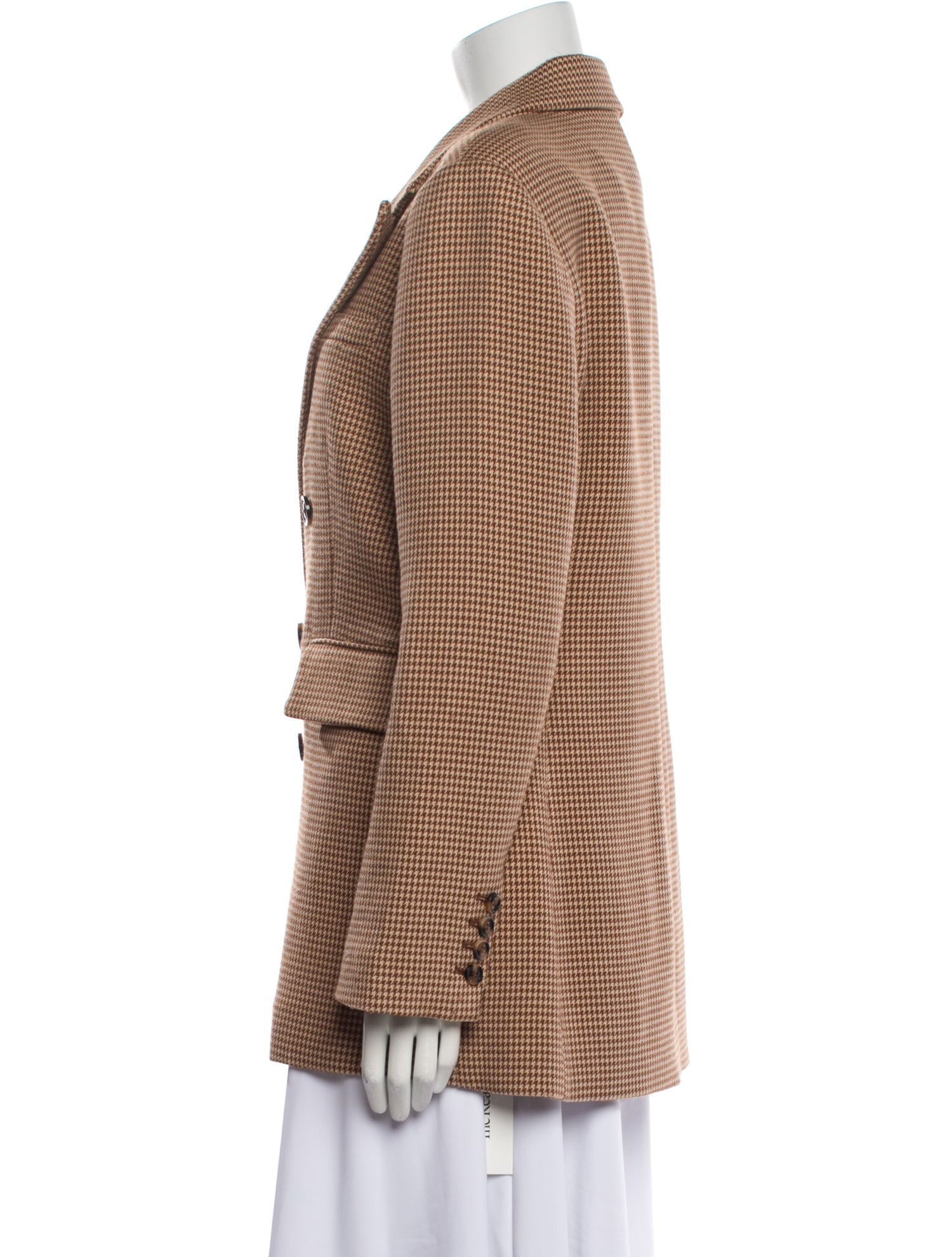 Favorite Daughter Houndstooth Print Coat