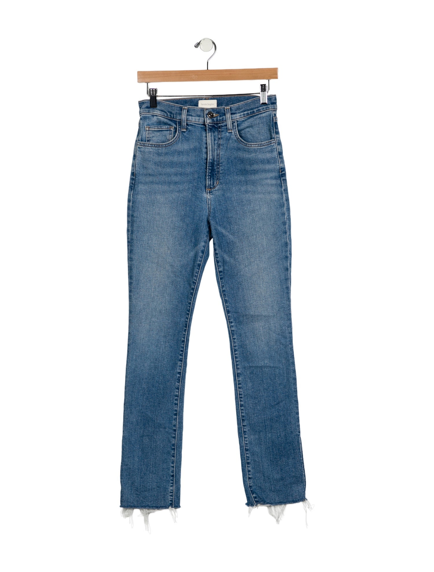 Favorite Daughter High-Rise Straight Leg Jeans