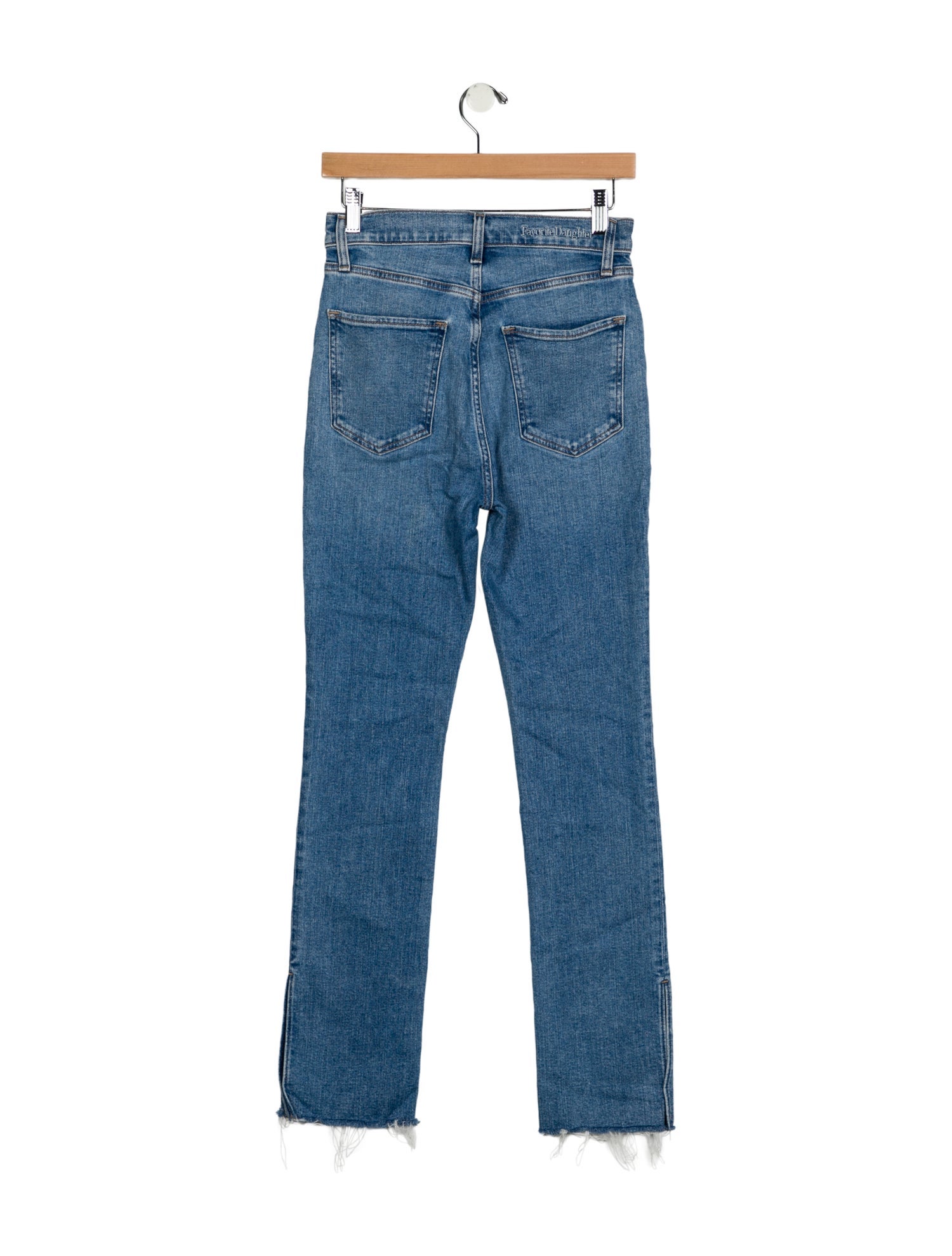 Favorite Daughter High-Rise Straight Leg Jeans