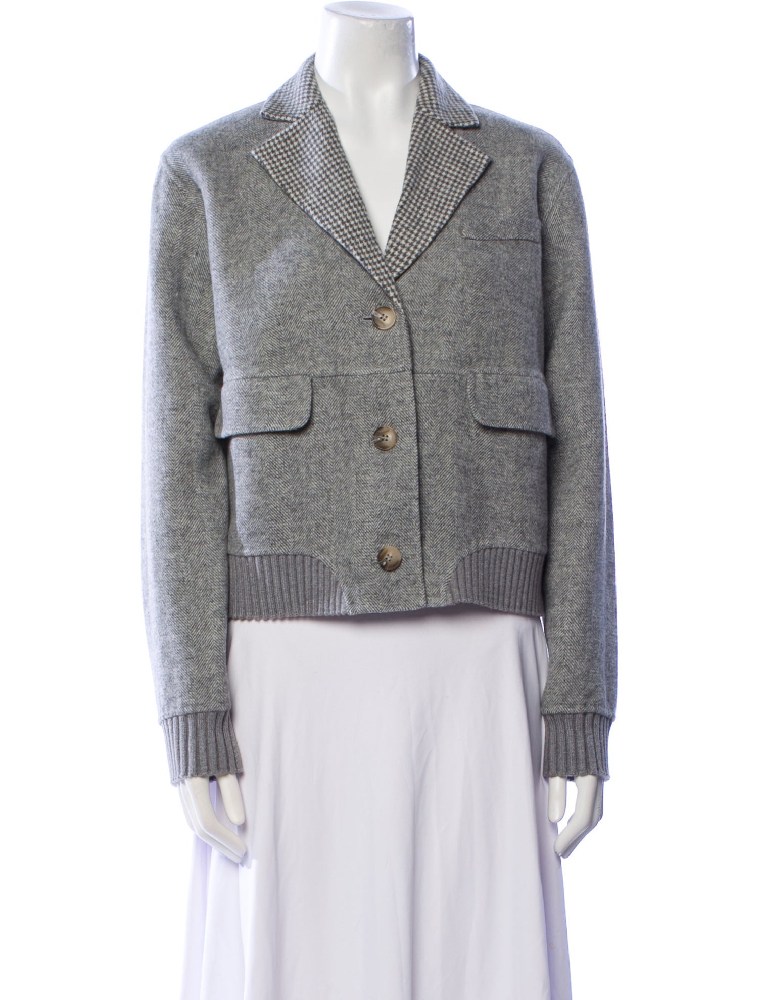 Favorite Daughter Wool Striped Blazer