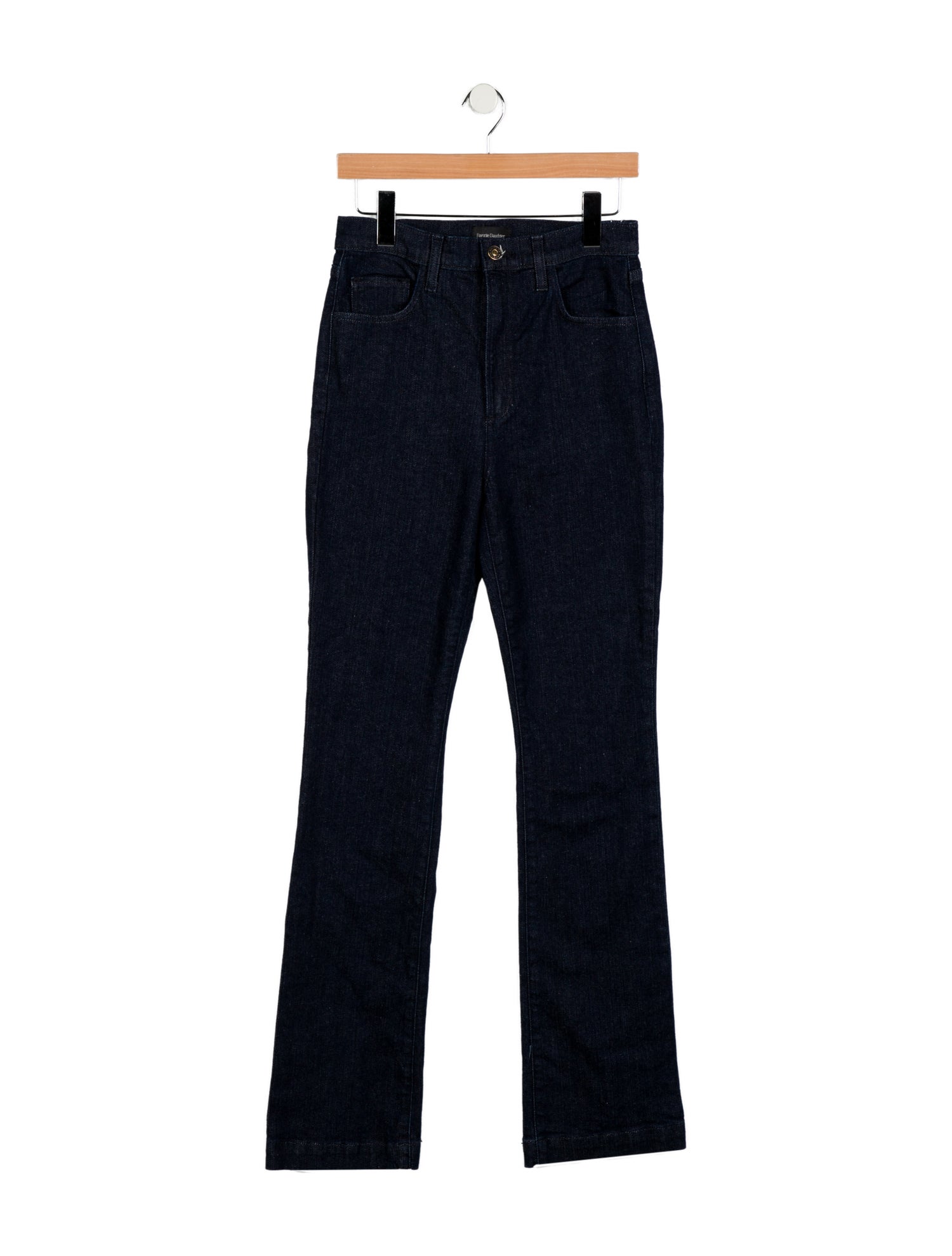 Favorite Daughter High-Rise Straight Leg Jeans