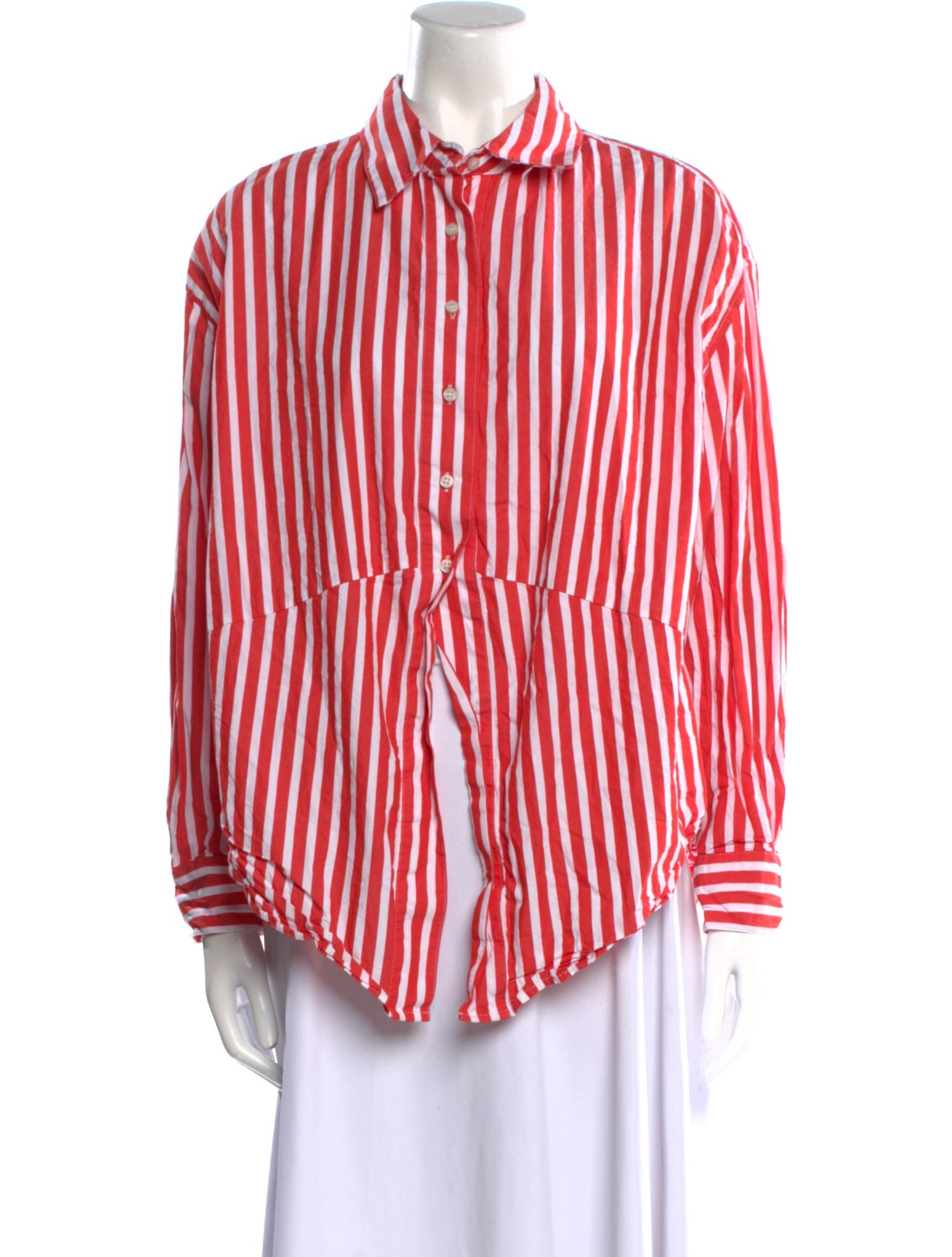 Favorite Daughter Striped Long Sleeve Button-Up Top