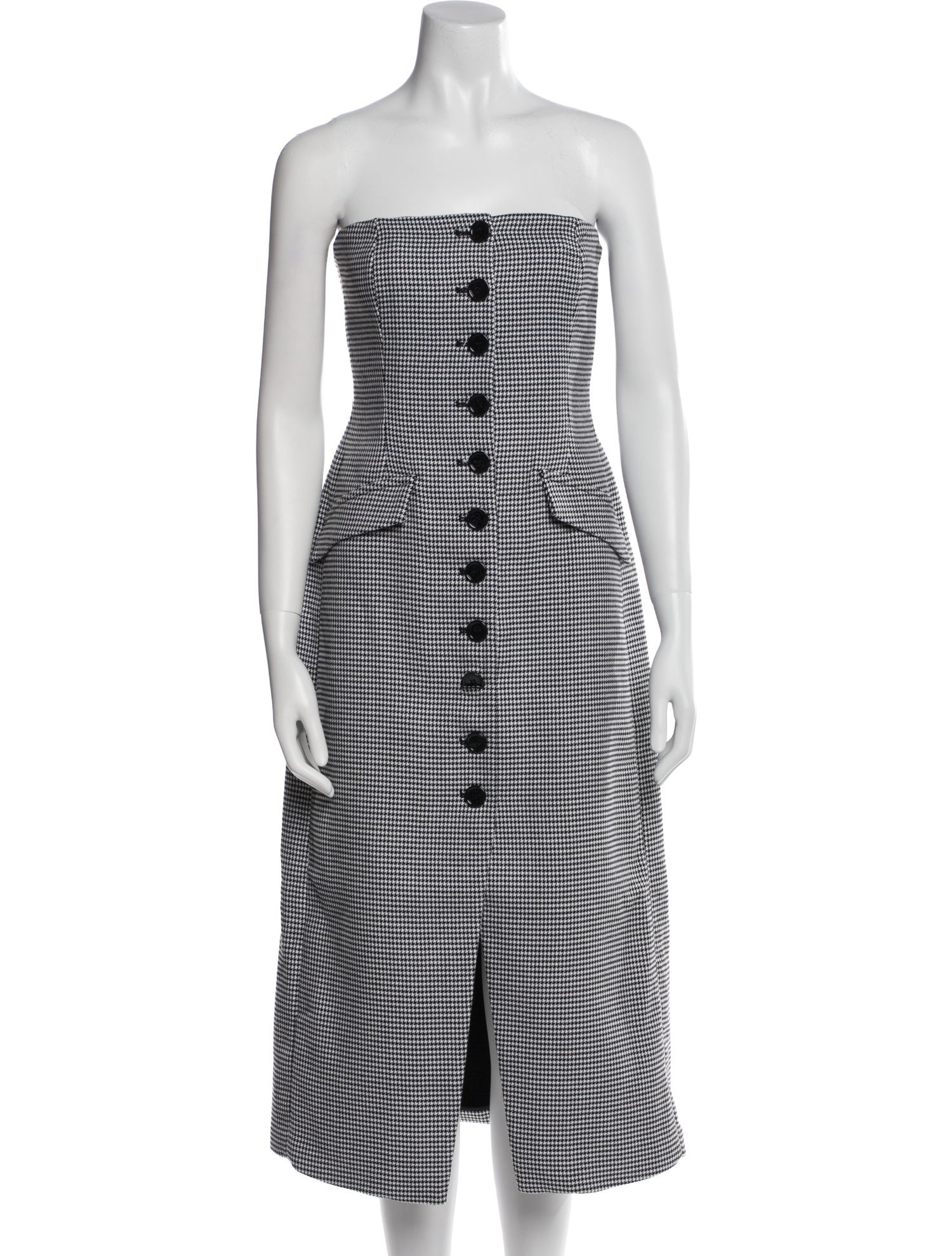 Favorite Daughter Plaid Print Midi Length Dress w/ Tags