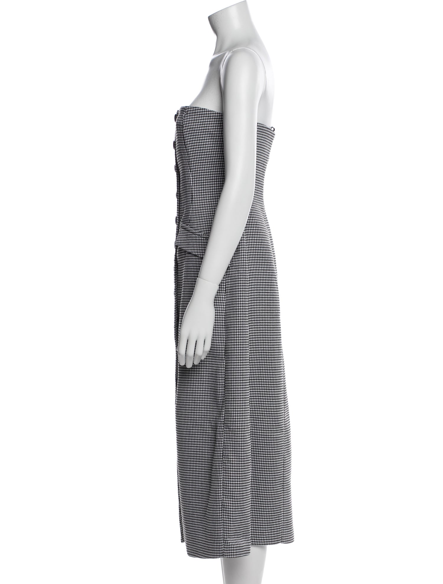 Favorite Daughter Plaid Print Midi Length Dress w/ Tags