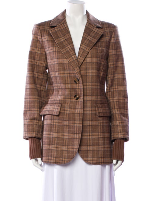 Favorite Daughter Plaid Print Blazer