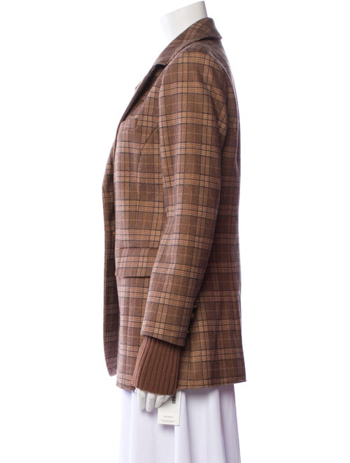 Favorite Daughter Plaid Print Blazer