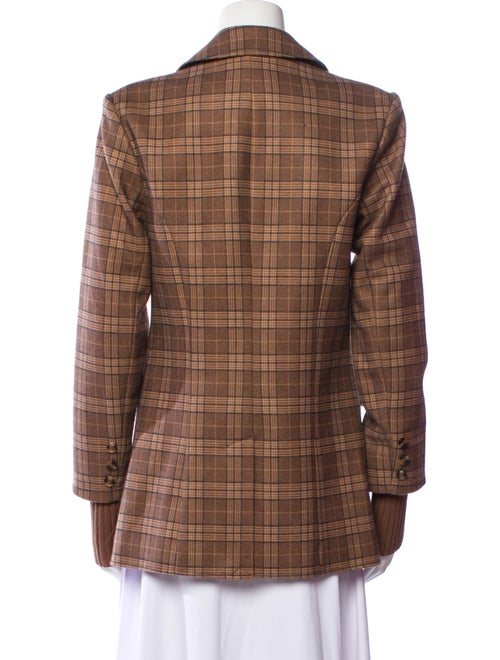 Favorite Daughter Plaid Print Blazer