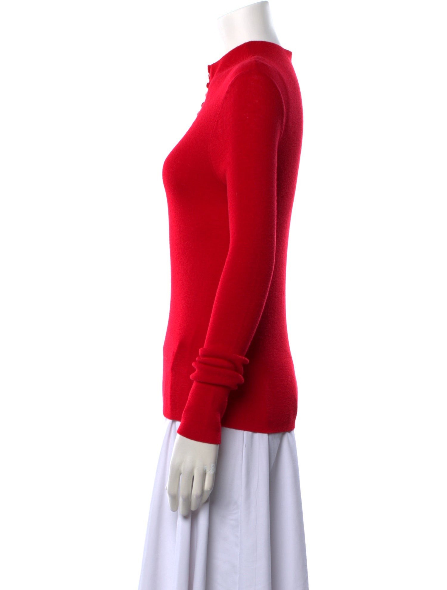 Favorite Daughter Merino Wool Mock Neck Sweater