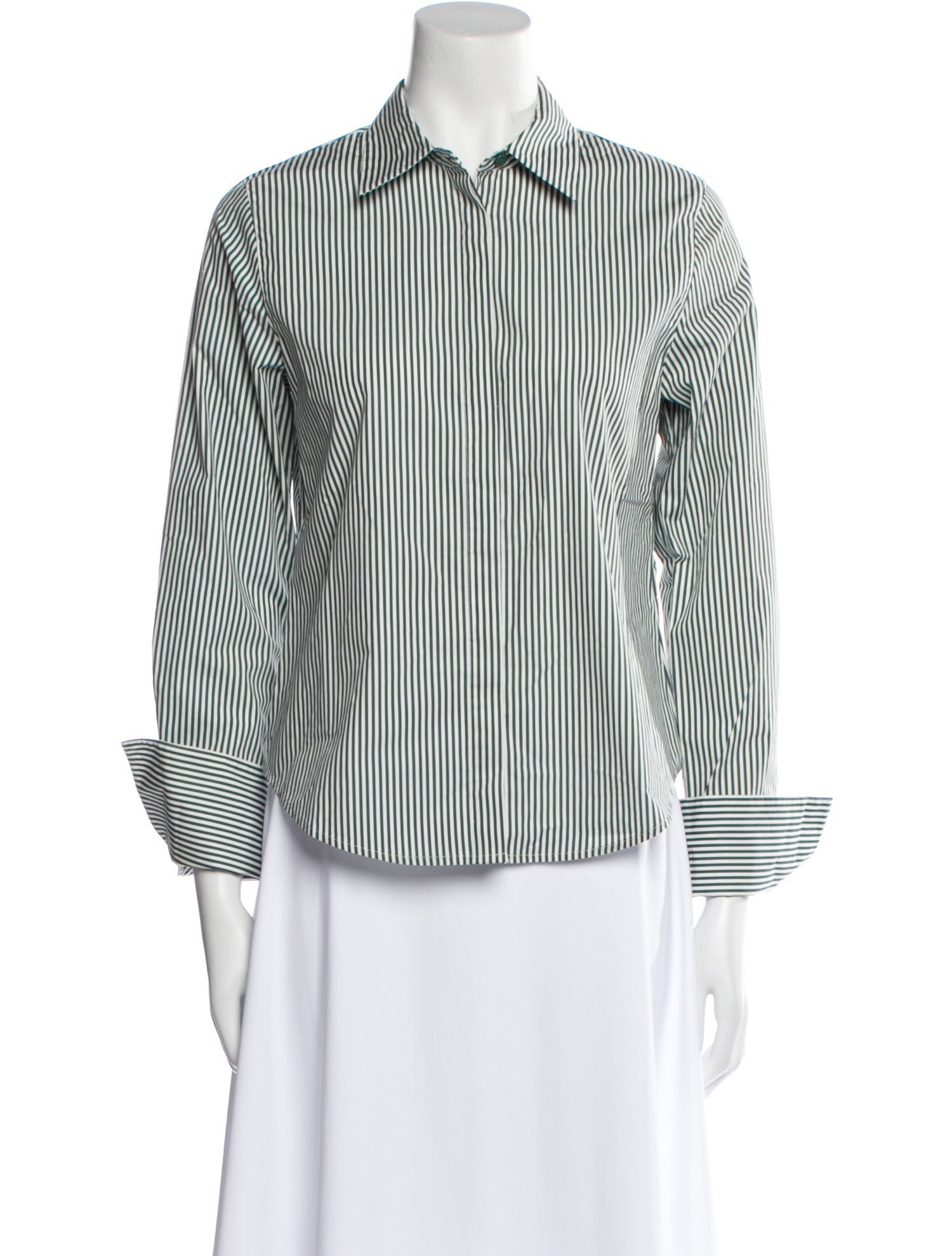 Favorite Daughter Striped Long Sleeve Button-Up Top w/ Tags