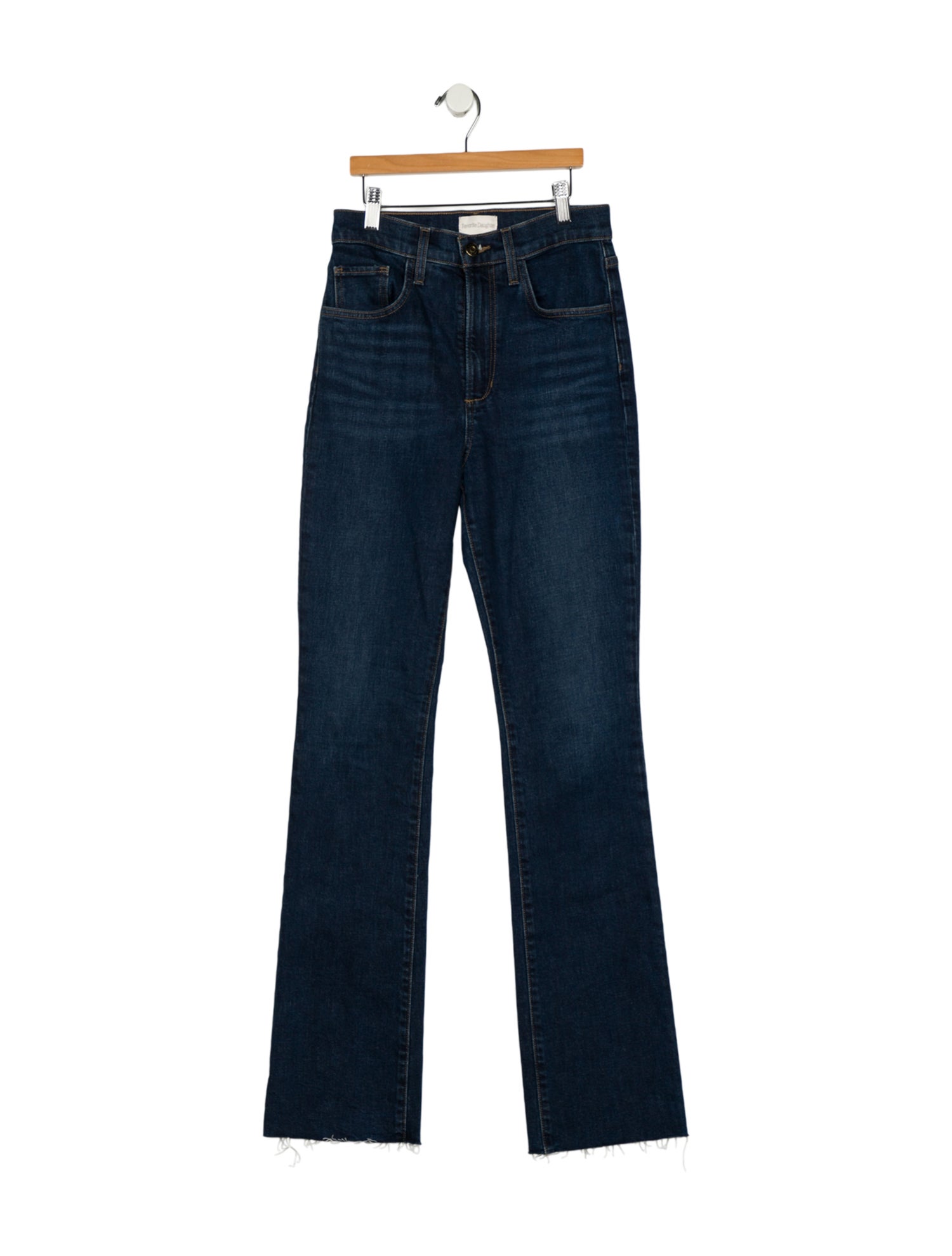 Favorite Daughter High-Rise Straight Leg Jeans