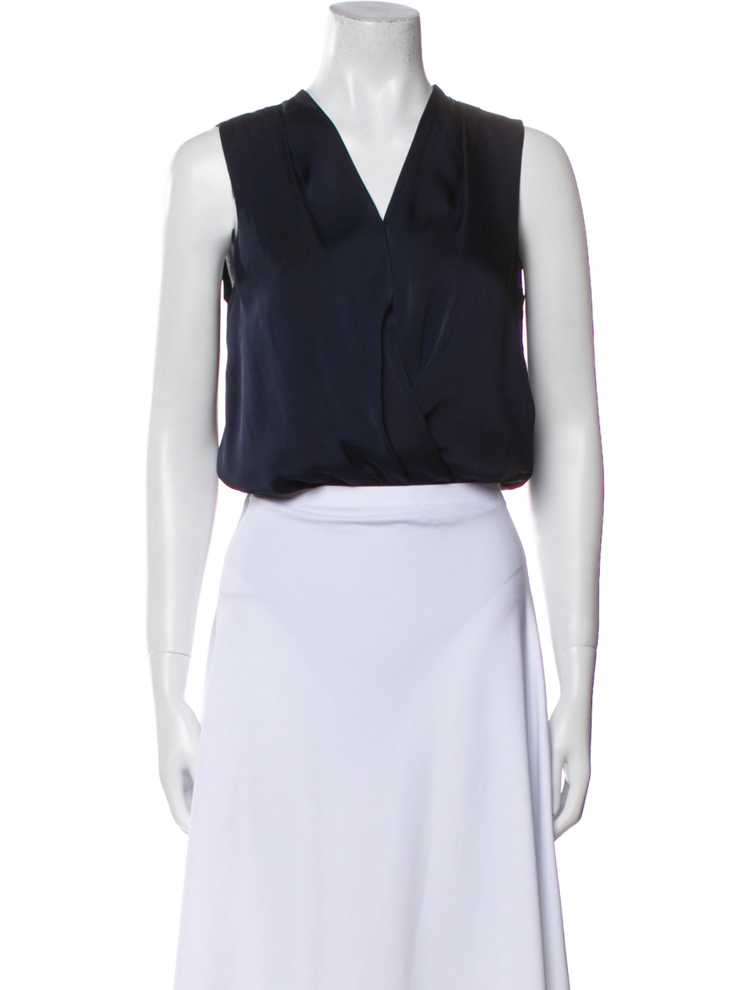 Favorite Daughter V-Neck Sleeveless Crop Top