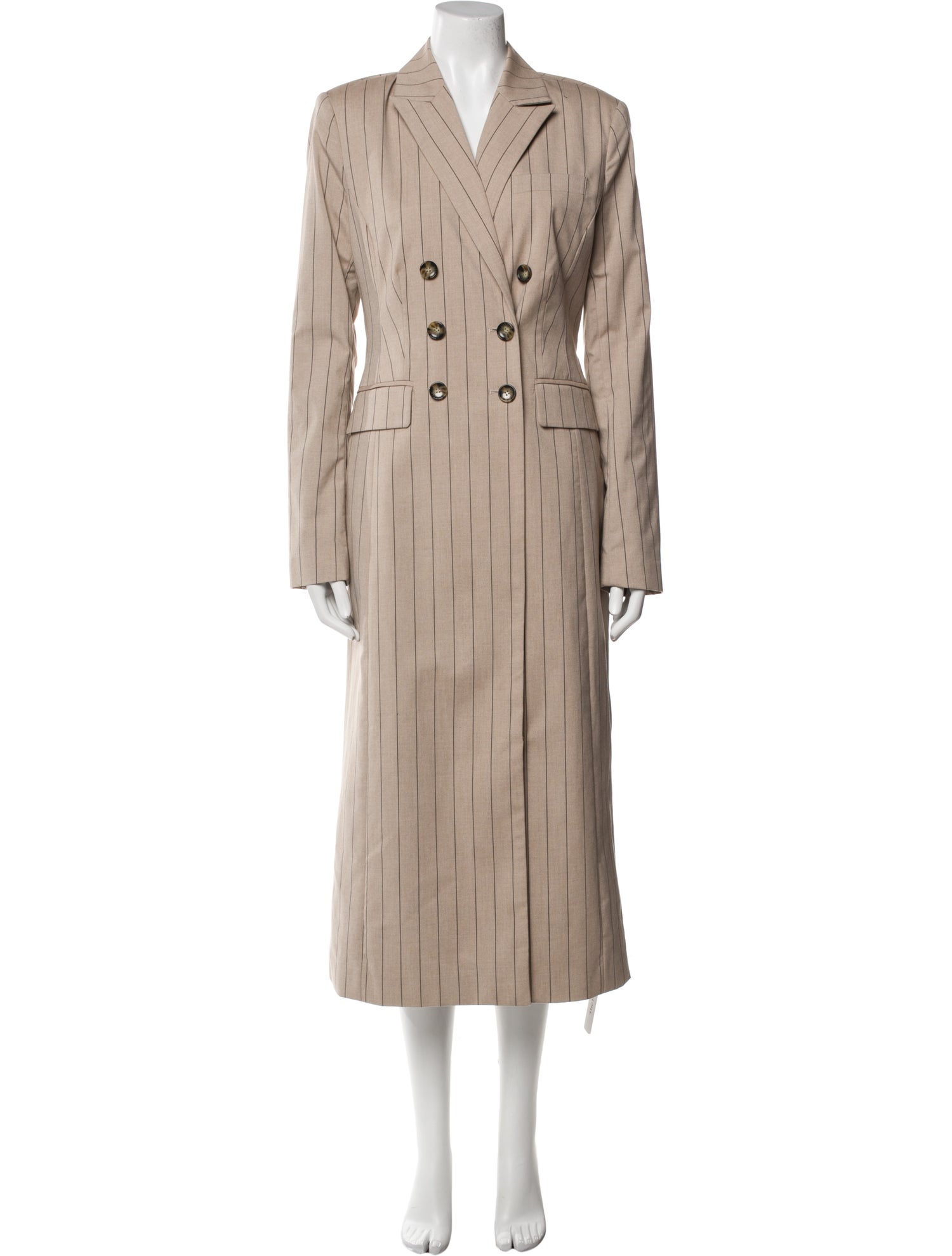 Favorite Daughter Striped Trench Coat w/ Tags