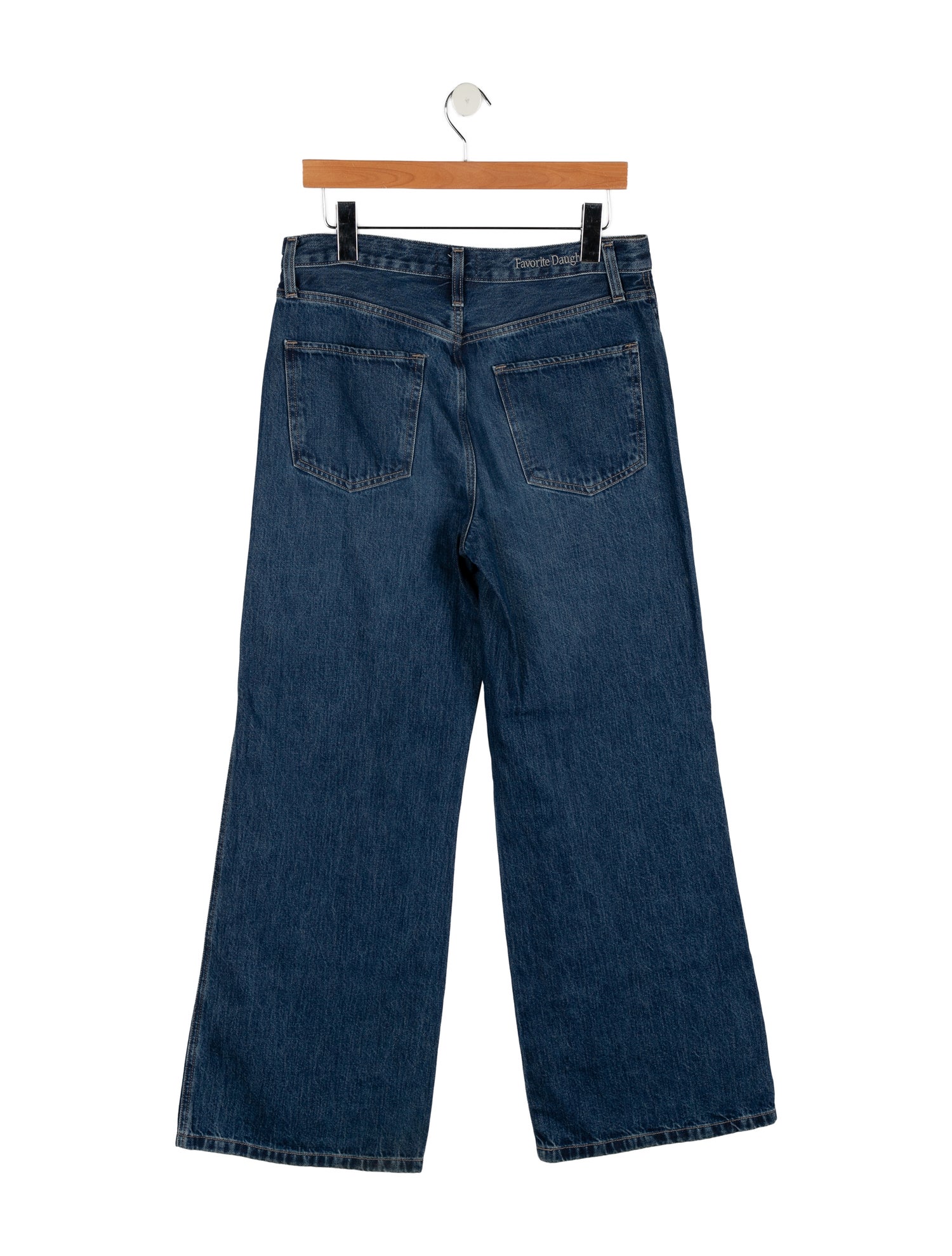 Favorite Daughter Mid-Rise Wide Leg Jeans