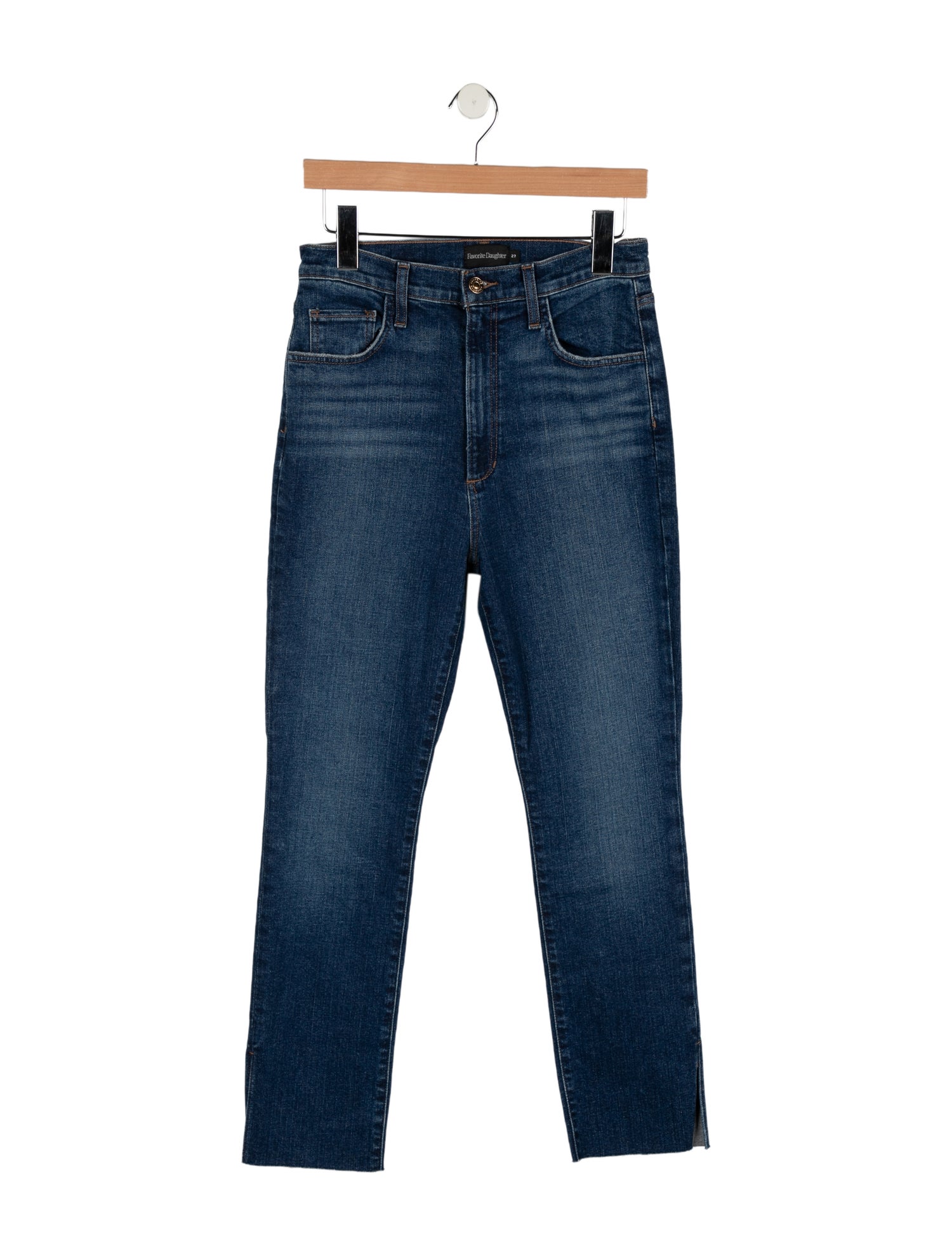 Favorite Daughter High-Rise Straight Leg Jeans