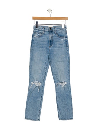 Favorite Daughter High-Rise Straight Leg Jeans