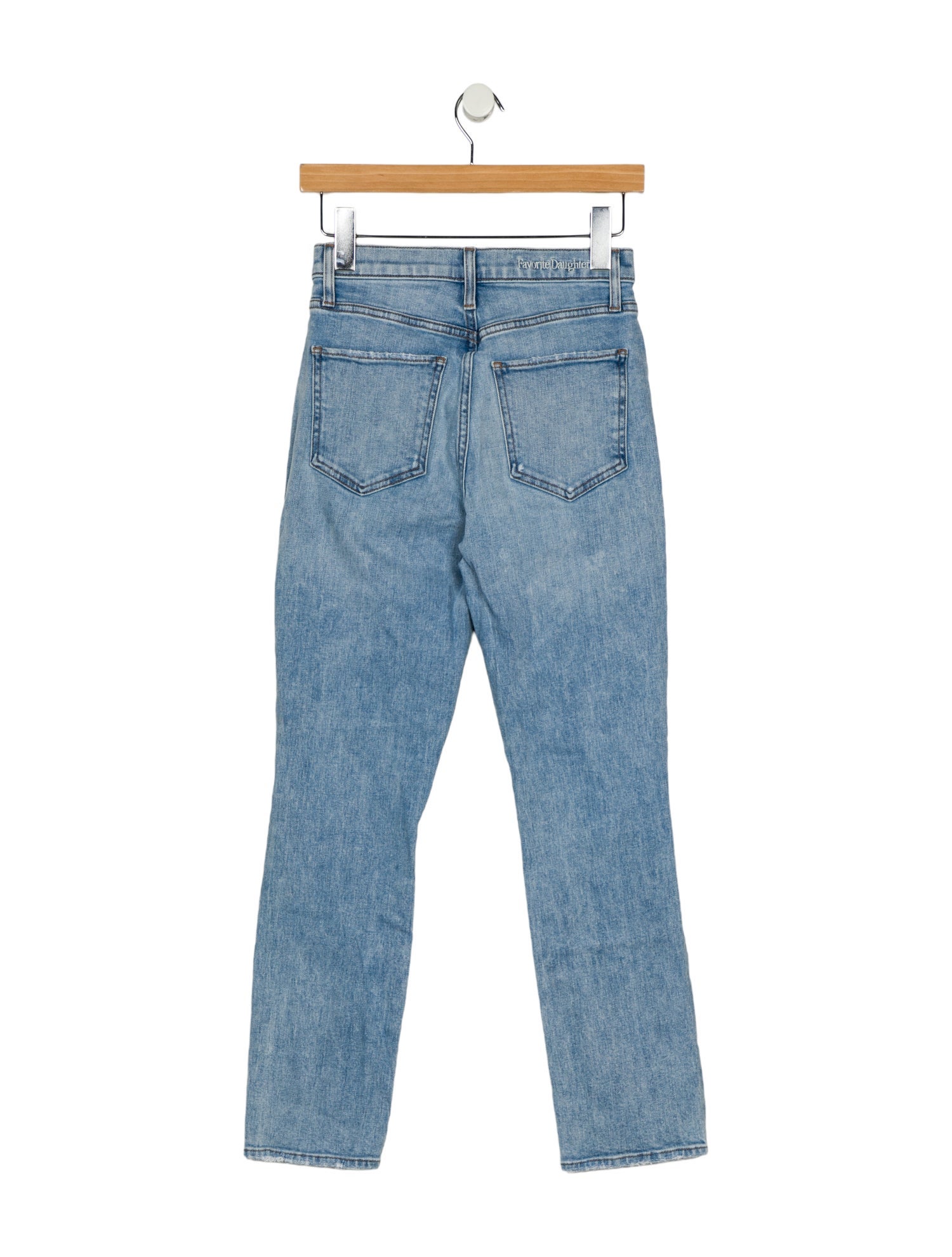 Favorite Daughter High-Rise Straight Leg Jeans