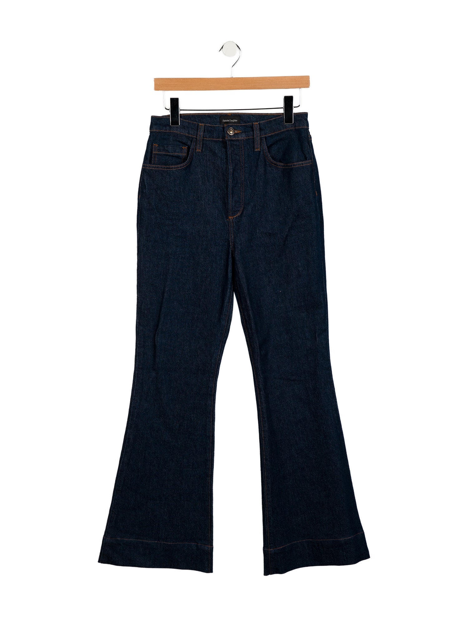 Favorite Daughter Mid-Rise Wide Leg Jeans
