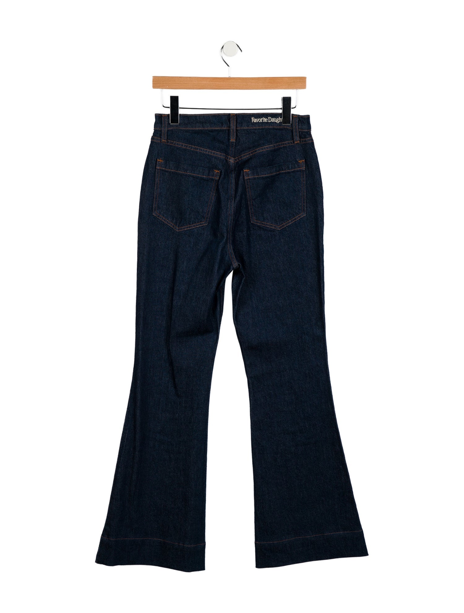 Favorite Daughter Mid-Rise Wide Leg Jeans
