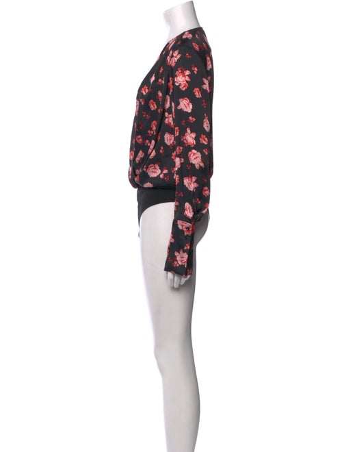 Favorite Daughter Floral Print V-Neck Bodysuit