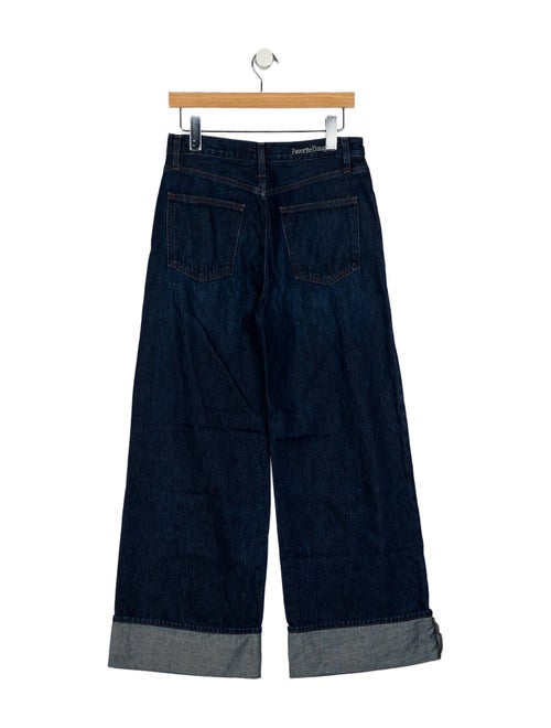 Favorite Daughter High-Rise Wide Leg Jeans
