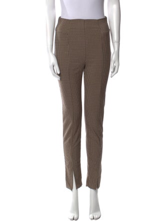 Favorite Daughter Plaid Print Skinny Leg Pants