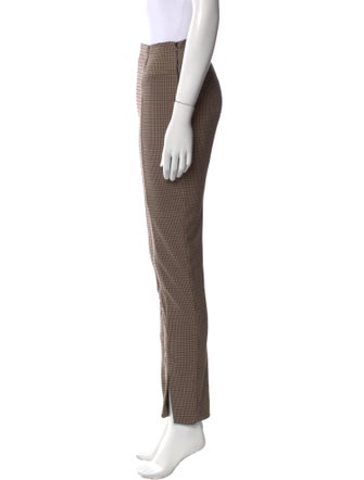 Favorite Daughter Plaid Print Skinny Leg Pants