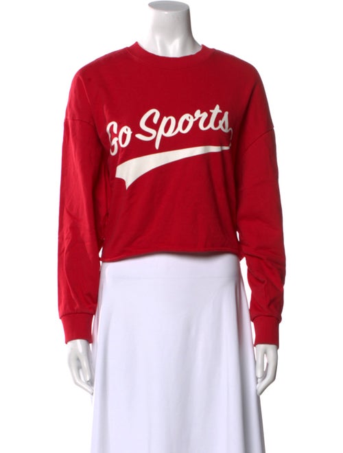 Favorite Daughter Graphic Print Crew Neck Sweatshirt