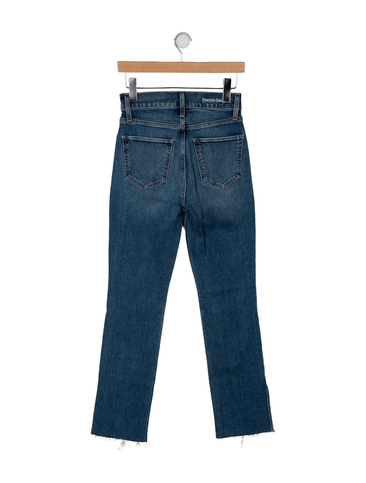 Favorite Daughter High-Rise Straight Leg Jeans