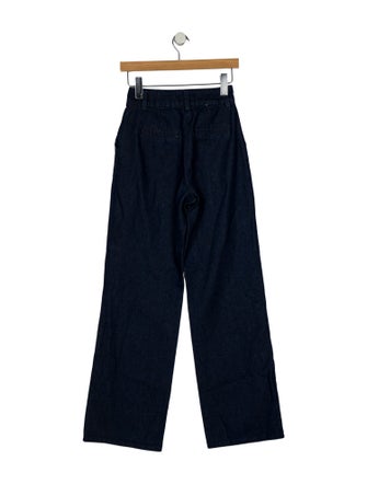 Favorite Daughter Mid-Rise Wide Leg Jeans